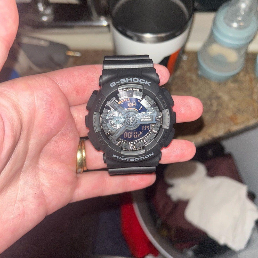 G-Shock Black Analog-Digital Watch